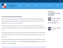 Tablet Screenshot of americanceinstitute.com
